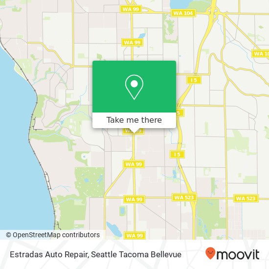 Estradas Auto Repair map