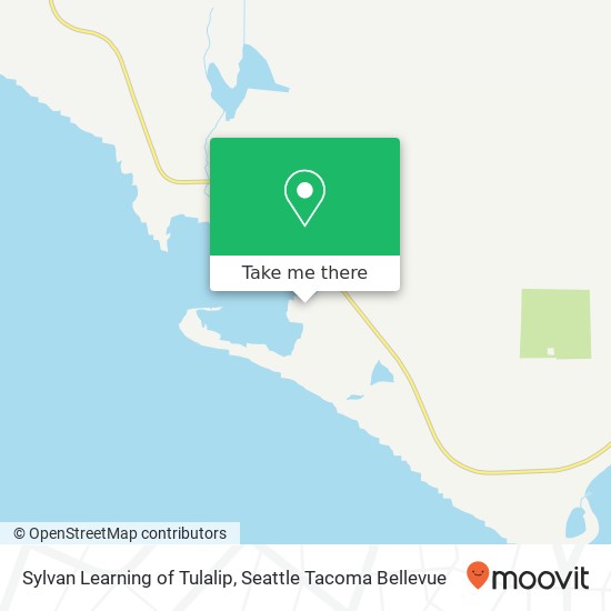 Mapa de Sylvan Learning of Tulalip
