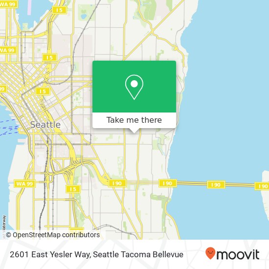 2601 East Yesler Way map