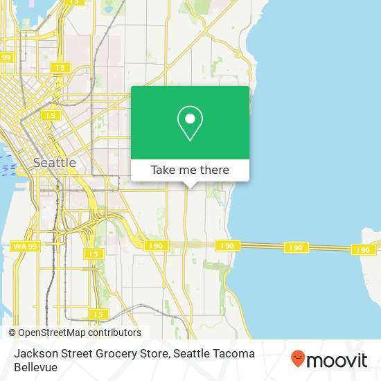 Jackson Street Grocery Store map