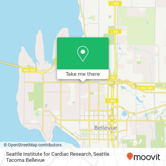 Seattle Institute for Cardiac Research map