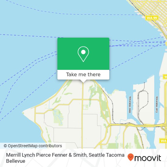 Merrill Lynch Pierce Fenner & Smith map