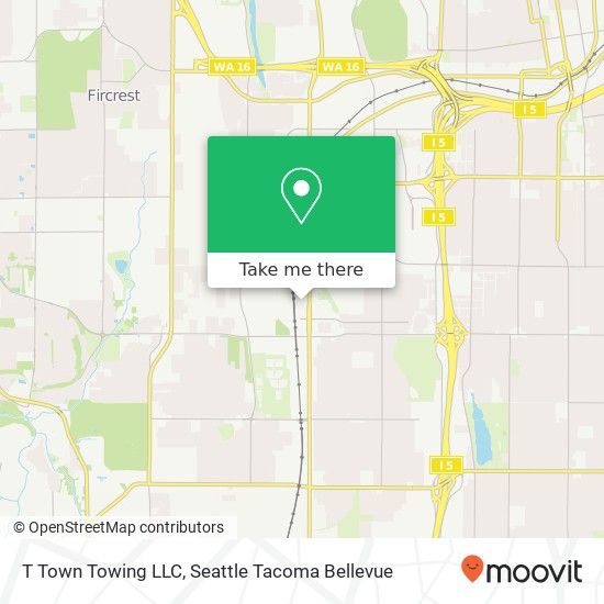 T Town Towing LLC map
