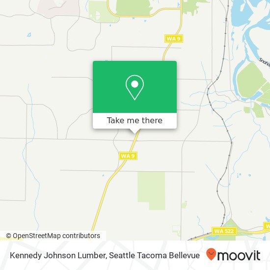 Mapa de Kennedy Johnson Lumber
