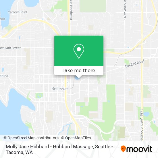 Molly Jane Hubbard - Hubbard Massage map