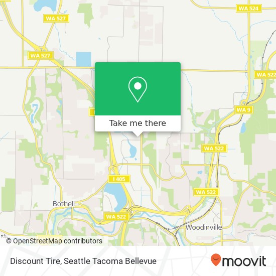 Discount Tire map