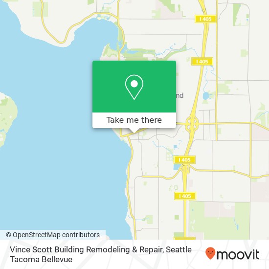 Vince Scott Building Remodeling & Repair map