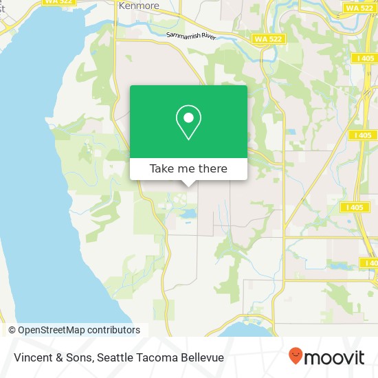 Vincent & Sons map