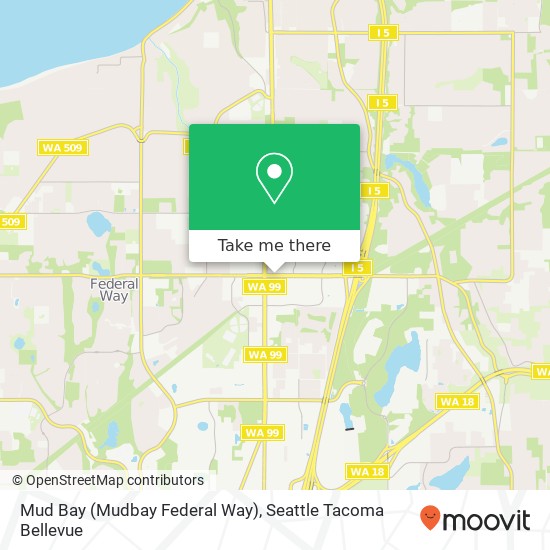 Mud Bay (Mudbay Federal Way) map