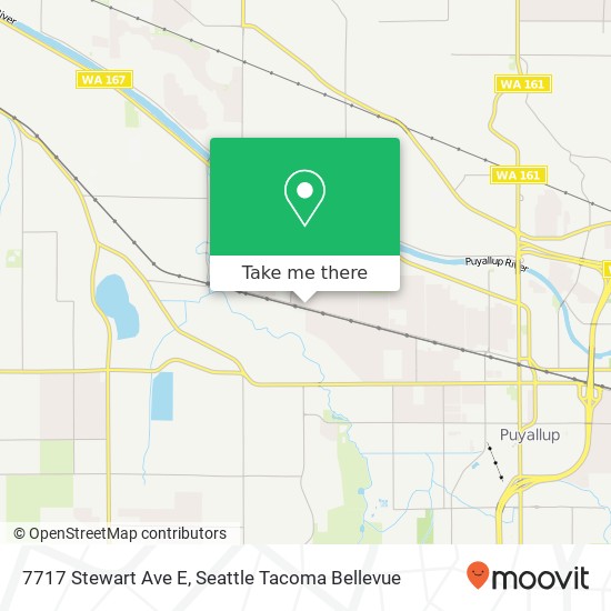 Mapa de 7717 Stewart Ave E