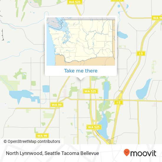 North Lynnwood map