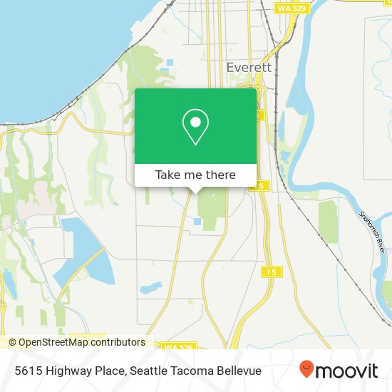 5615 Highway Place map
