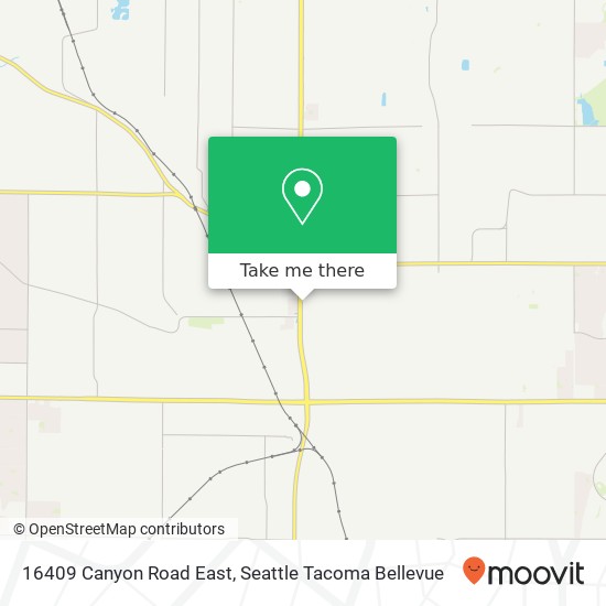 Mapa de 16409 Canyon Road East