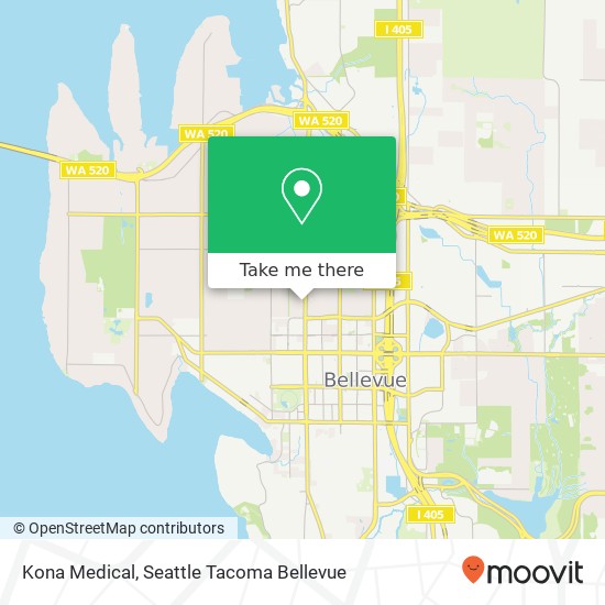 Kona Medical map