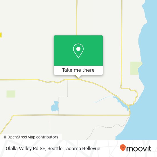 Olalla Valley Rd SE map