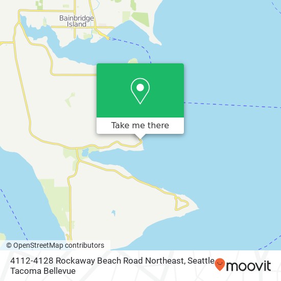 4112-4128 Rockaway Beach Road Northeast map