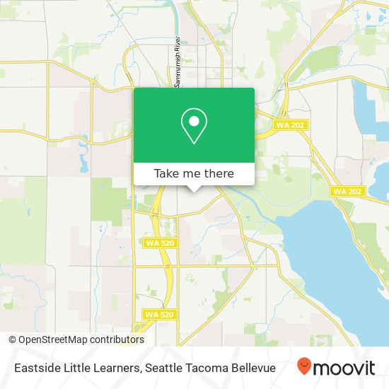 Eastside Little Learners map