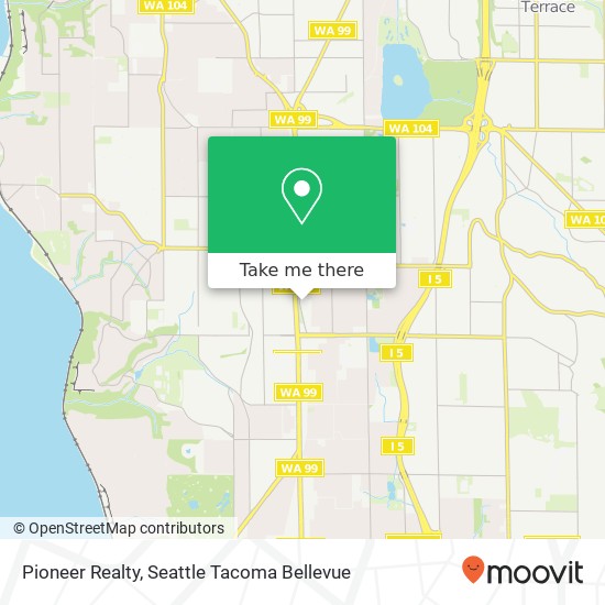 Pioneer Realty map