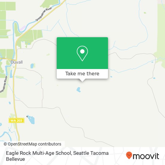 Mapa de Eagle Rock Multi-Age School