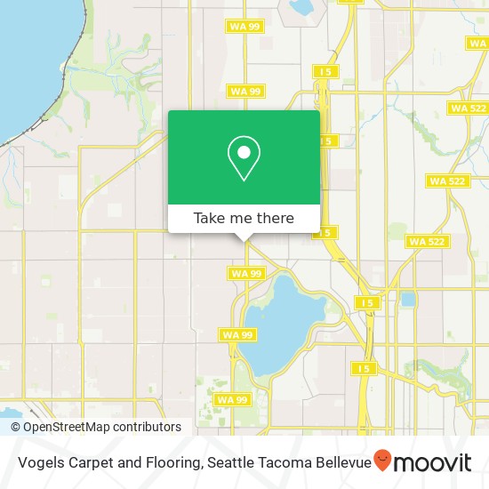 Mapa de Vogels Carpet and Flooring