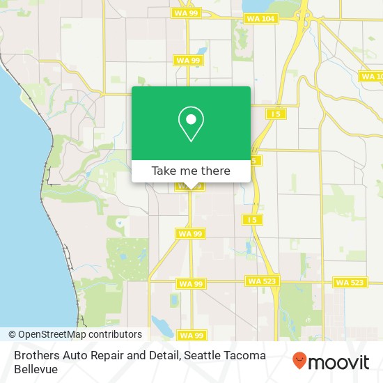 Brothers Auto Repair and Detail map