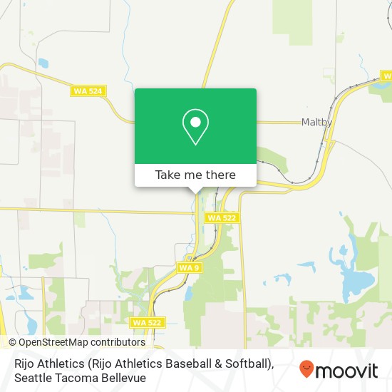 Mapa de Rijo Athletics (Rijo Athletics Baseball & Softball)