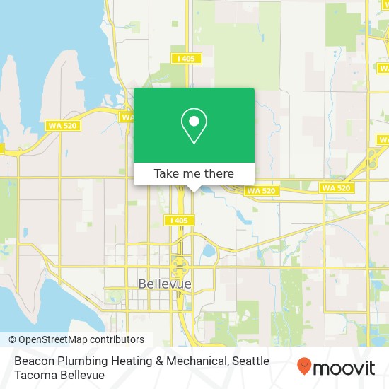 Beacon Plumbing Heating & Mechanical map