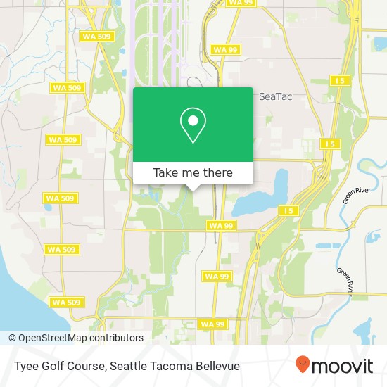 Mapa de Tyee Golf Course