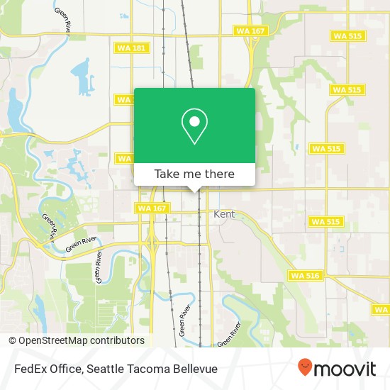 FedEx Office map