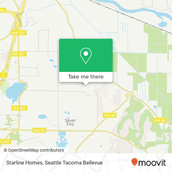 Starline Homes map