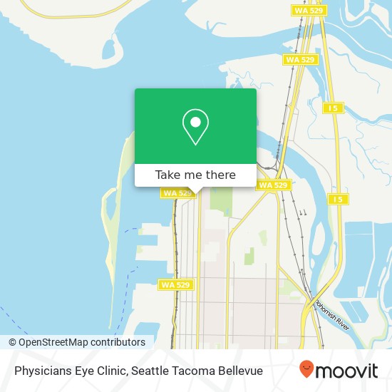 Physicians Eye Clinic map