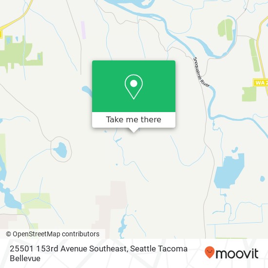 Mapa de 25501 153rd Avenue Southeast