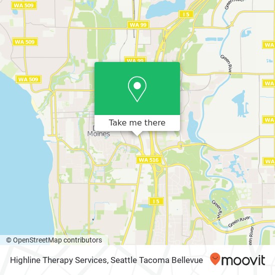 Mapa de Highline Therapy Services