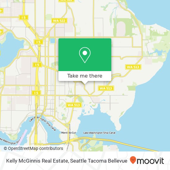 Mapa de Kelly McGinnis Real Estate
