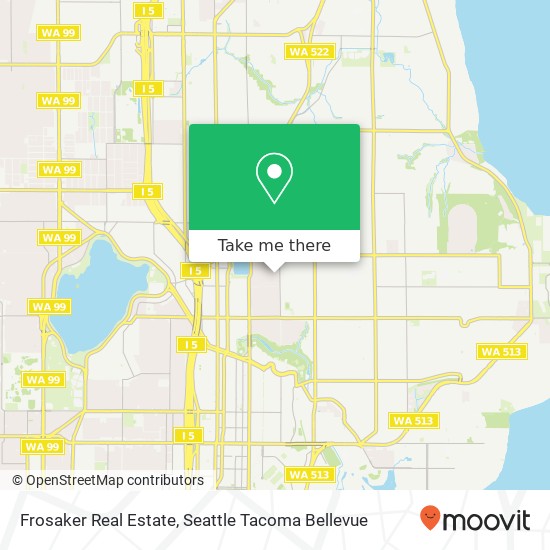 Frosaker Real Estate map