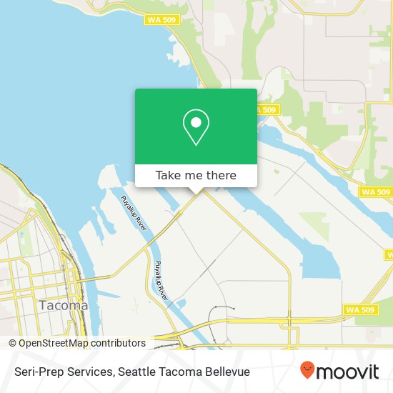 Seri-Prep Services map