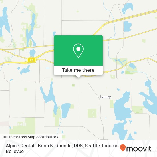 Alpine Dental - Brian K. Rounds, DDS map