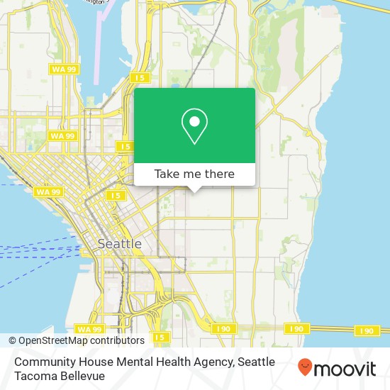 Mapa de Community House Mental Health Agency