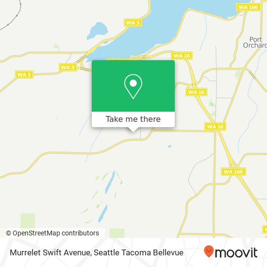 Murrelet Swift Avenue map