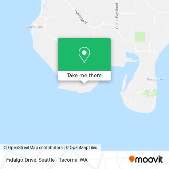 Fidalgo Drive map