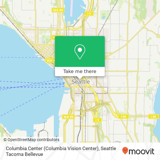 Mapa de Columbia Center (Columbia Vision Center)