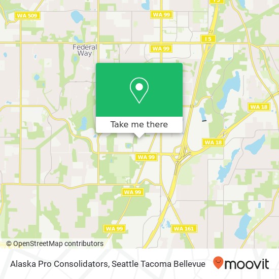 Alaska Pro Consolidators map