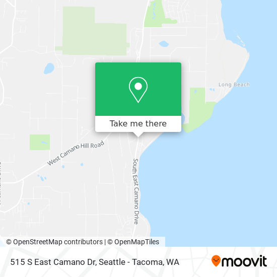 Mapa de 515 S East Camano Dr