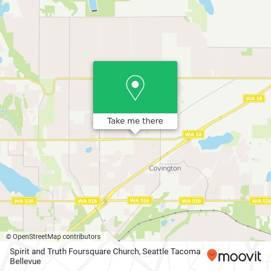 Mapa de Spirit and Truth Foursquare Church