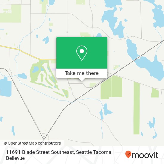 Mapa de 11691 Blade Street Southeast