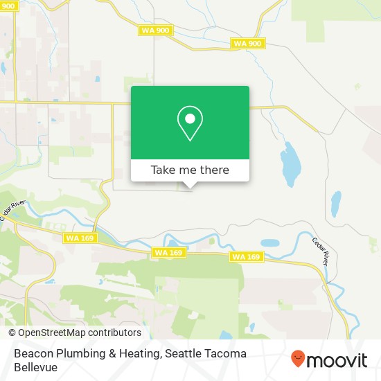 Mapa de Beacon Plumbing & Heating
