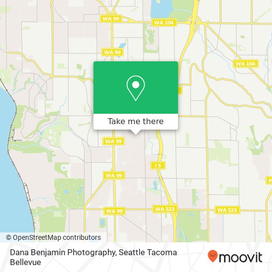 Dana Benjamin Photography map