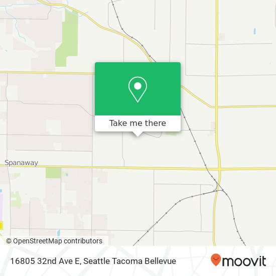 Mapa de 16805 32nd Ave E