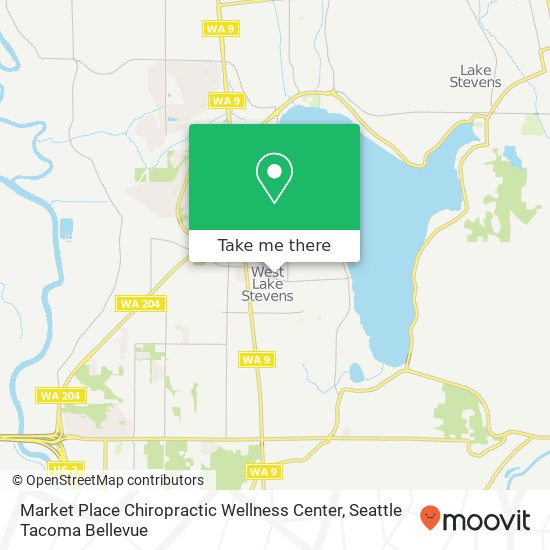 Market Place Chiropractic Wellness Center map