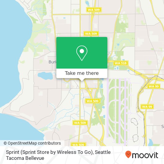 Sprint (Sprint Store by Wireless To Go) map